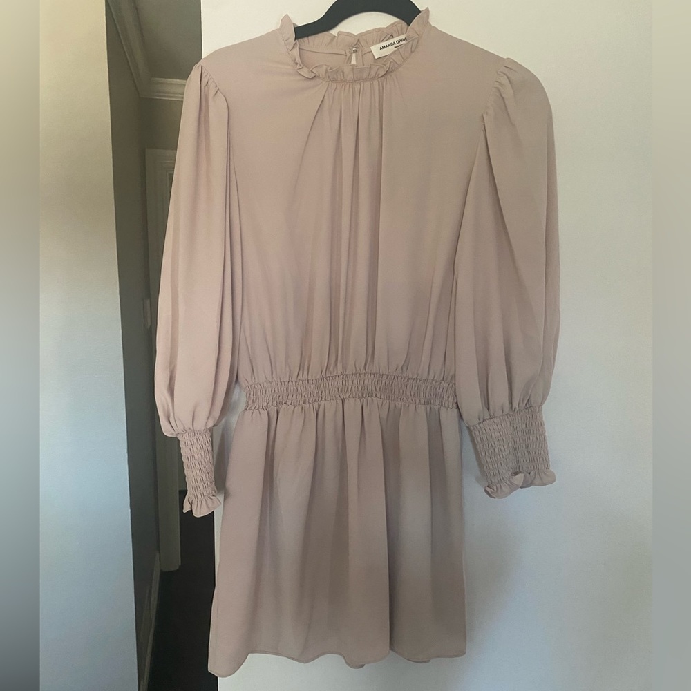 Amanda Uprichard long sleeve mini dress; size small; never worn